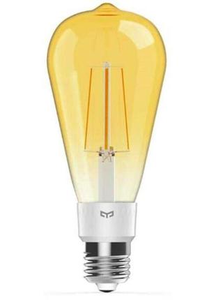 Филаментная лампочка умная yeelight smart led filament bulb st64 (yldp23yl)