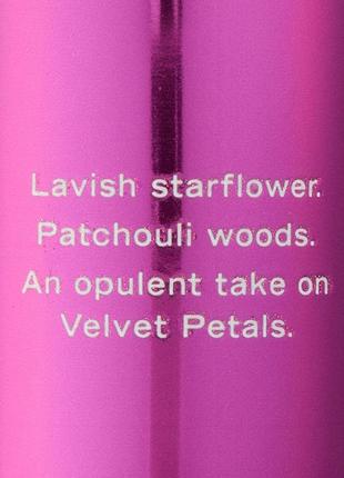 Парфюмированный мист спрей для тела victoria's secret velvet petals luxe2 фото