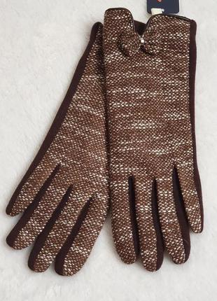 Жіночі рукавички з декоративним елементом тм  tianshidun