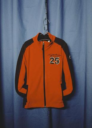 Брендовая спортивная флис-вилюровая кофта