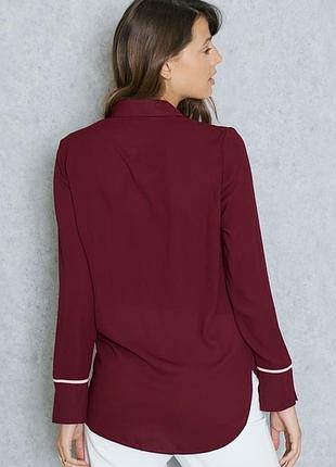 Рубашка в пижамном стиле 2