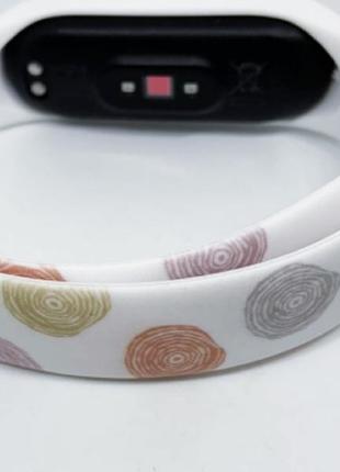 Силіконовий ремінець mi band 3 mi band 4 minie mouse3 фото