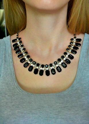 Кольє чорне