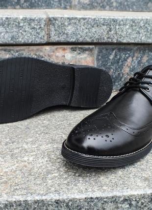 Мужские туфли броги – стильно и качественно (кожа) 5