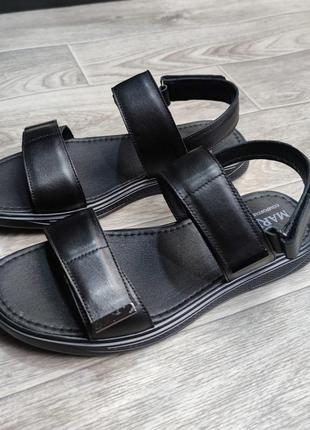 Черные мужские сандалии – база в мужском гардеробе на лето. летняя мужская обувь4 фото