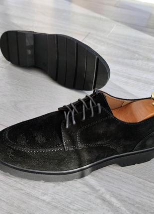 Замшевая мужская обувь. мужские туфли черные замшевые. выбирай самое лучшее!6 фото