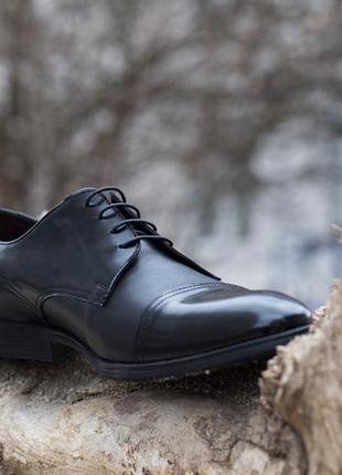 Изысканный стиль – черные туфли ikos 42-43 размер6 фото