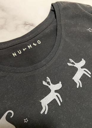Реглан різдвяний новорічний nutmeg 4