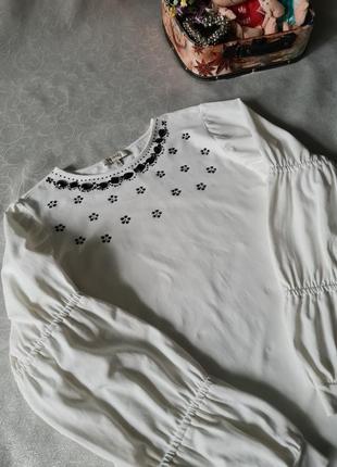 Підліткова трикотажна блуза топ лонгслів twin set2 фото