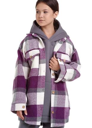 Тепла рубашка для дівчаток