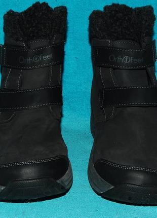 Термо ботинки orth feet waterproof 39 размер4 фото
