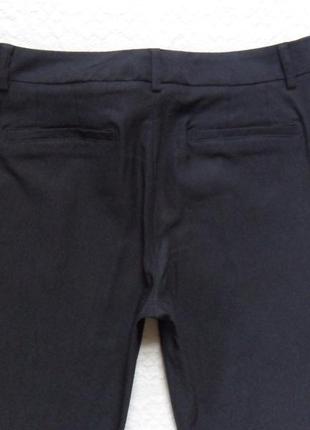 Утягивающие черные штаны скинни со стрелками flg, xl размер.3 фото