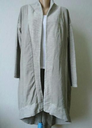 Трикотажний кардиган, пальто, плащ італія one size