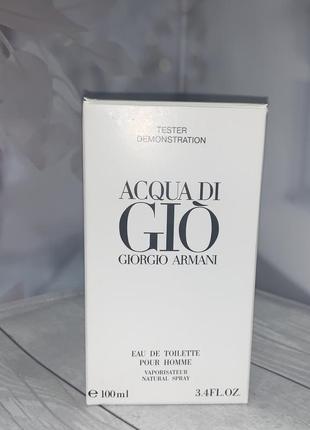 Tester мужские giorgio armani acqua di gio pour homme / джорджио армани аква ди джио пур хом /100 ml3 фото