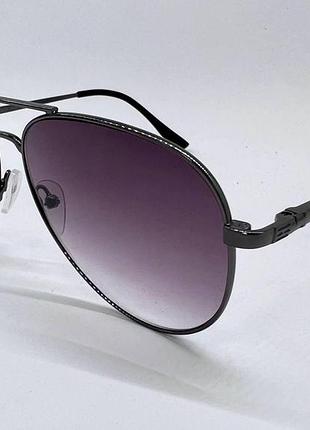Очки корректирующие зрение тонированные авиаторы