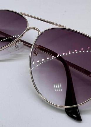 Очки корректирующие зрение тонированные авиаторы