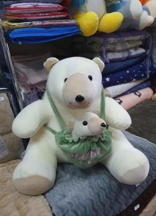 Мягкая игрушка-подушка медведь коала и плед. подарок ребенку.
