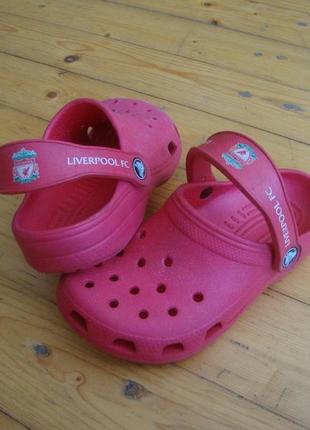 Сандалі crocs liverpool fc оригінал 33 розмір