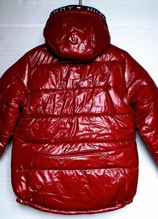 Пуховик зимова тепла  куртка томі хілфігер8 фото