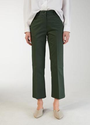 Брюки штани arket cropped chino1 фото