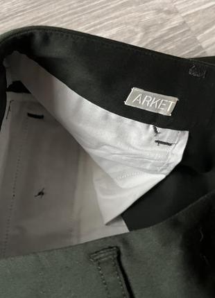 Брюки штани arket cropped chino6 фото