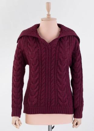 Женский теплый зимний свитер кофта3 фото