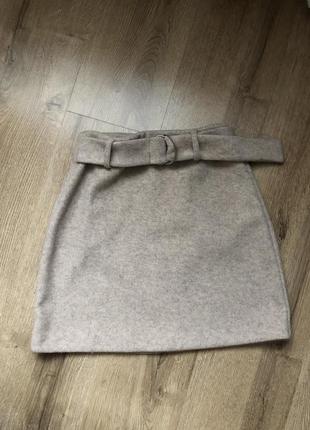 Юбка юбка мини с поясом primark1 фото