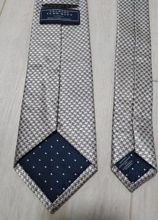 Шовкова краватка charles tyrwhitt 100% шовк6 фото