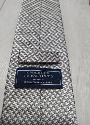 Шовкова краватка charles tyrwhitt 100% шовк7 фото