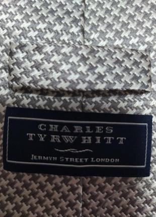 Шовкова краватка charles tyrwhitt 100% шовк8 фото