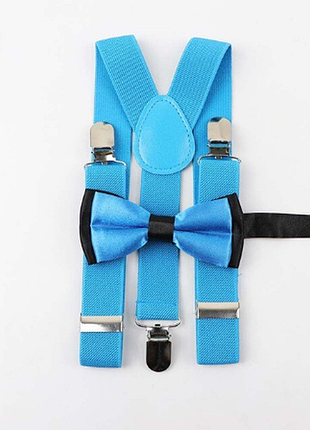 Детские подтяжки и бабочка на рост от 86 см до 134 см