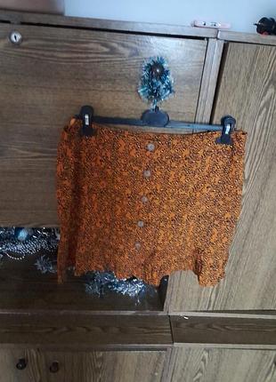 Юбка на пуговицах