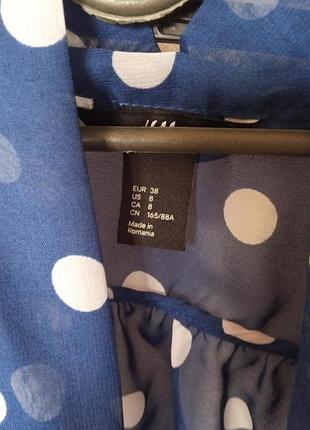 Блузка в горох 3