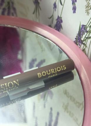 Олівець для брів bourjois brow reveal precision eyebrow pencil №002 soft brown1 фото