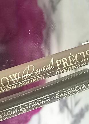 Олівець для брів bourjois brow reveal precision eyebrow pencil №002 soft brown3 фото