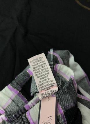 Victoria´s victorias secret виктория сикрет пижама, костюм для сна flannel joggertee-jama7 фото