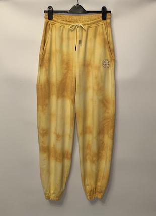 Хлопковые брюки, джоггеры,техника тай-дай