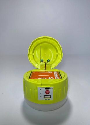 Светильник светодиодный фонарь для кемпинга, портативный usb фонарь с зарядкой от...