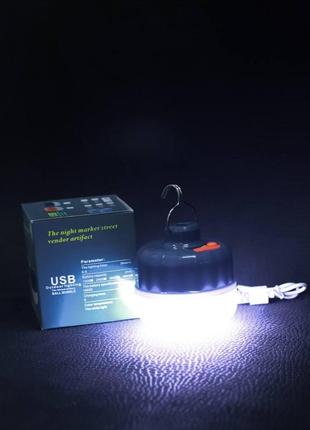 Автономный led фонарик на батарее, usb фонарик