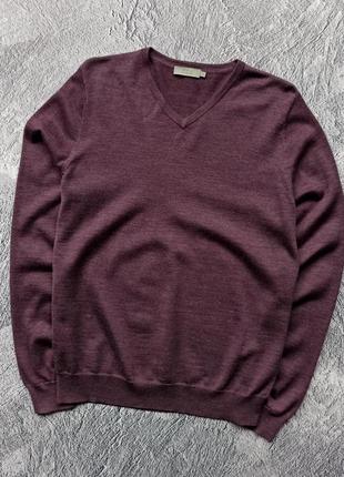 Кофта cos merino wool violet