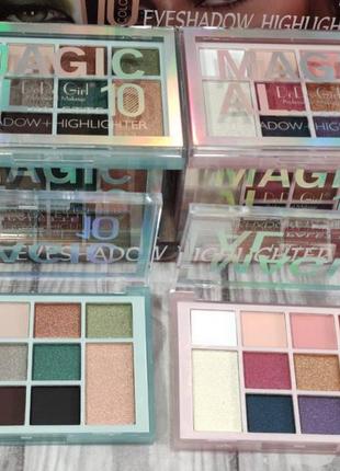 Тени от do girl + хайлайтер