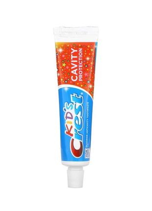 Crest kids, cavity protection, fluoride anticavity toothpaste, sparkle fun, 2.2 oz (62 g) зубна паста дитяча2 фото