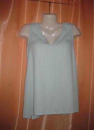 Легкая летящая шифоновая майка блузка 16uk/44eu george км1405 большой размер