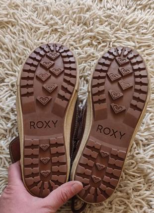 Зимние ботинки roxy 38-38 размер.ботинки,сапоги,кожа7 фото