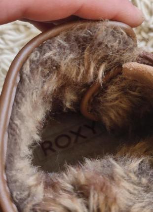 Зимние ботинки roxy 38-38 размер.ботинки,сапоги,кожа5 фото