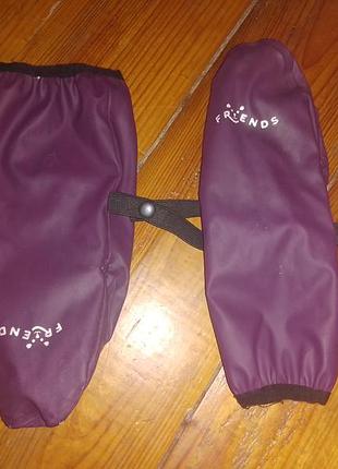 Дитячі непромокаємі рукавички на дівчинку 6-8 років распродажа