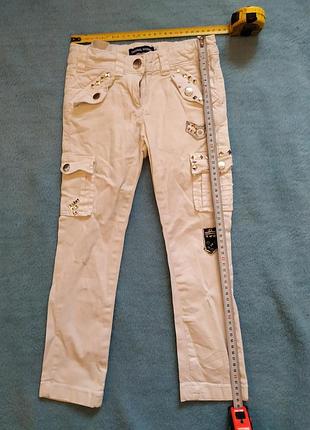 Стрейчевые белые джинсики