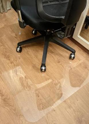 Захисний килимок під крісло 1250х6550мм (1мм) прозорий, підкладка під стілець