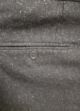 Теплые штаны next woolmark blend. шерсть 56%. 34 р.3 фото