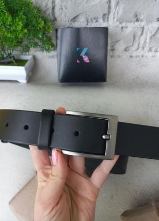 Мужской кожаный пояс ремень